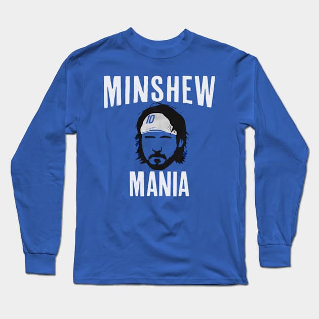 Gardner Minshew Mania Indy Long Sleeve T-Shirt by Erianna Bee